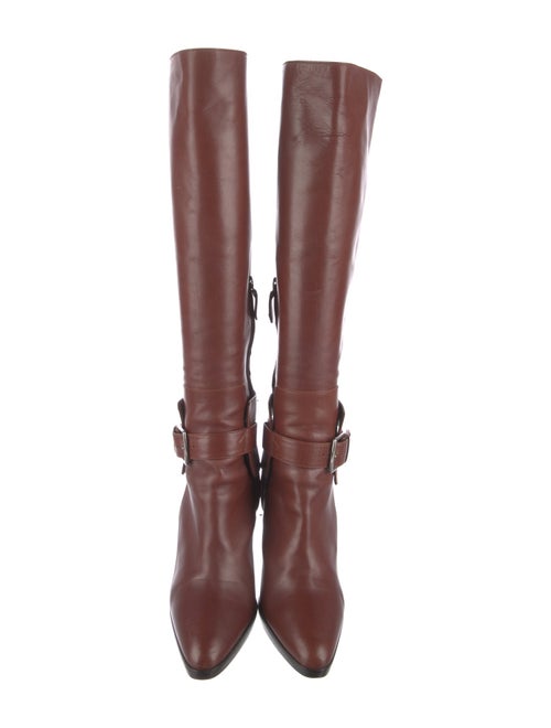 Hermès Leather Boots