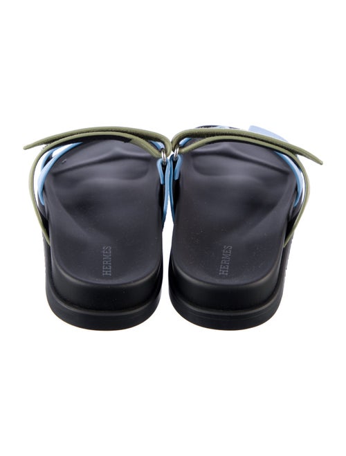 Hermès Chypre Suede Slides