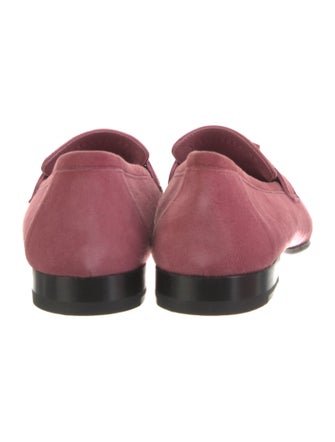 Hermès Paris Suede Loafers