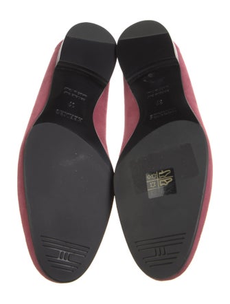 Hermès Paris Suede Loafers