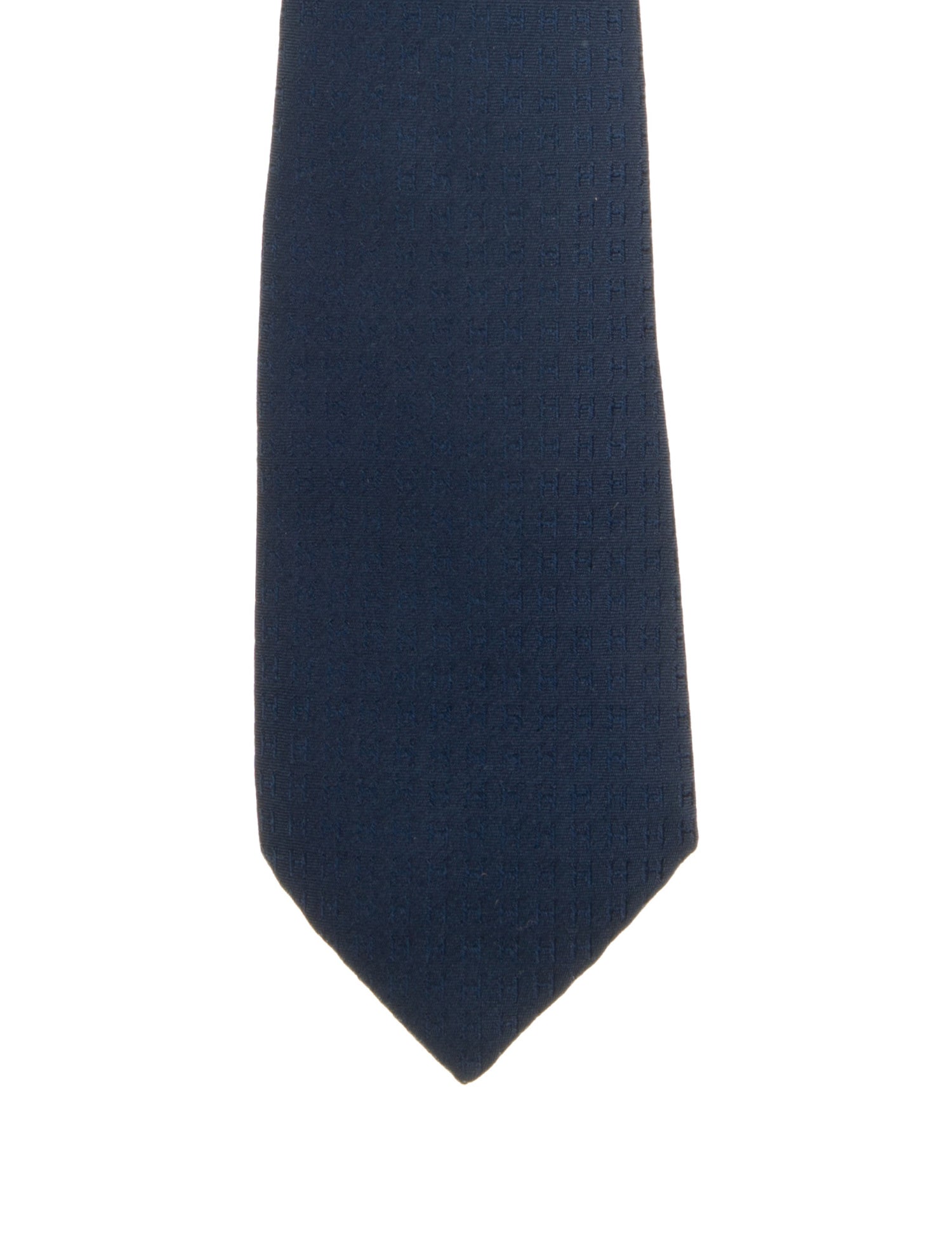 Hermès Silk Patterned Tie