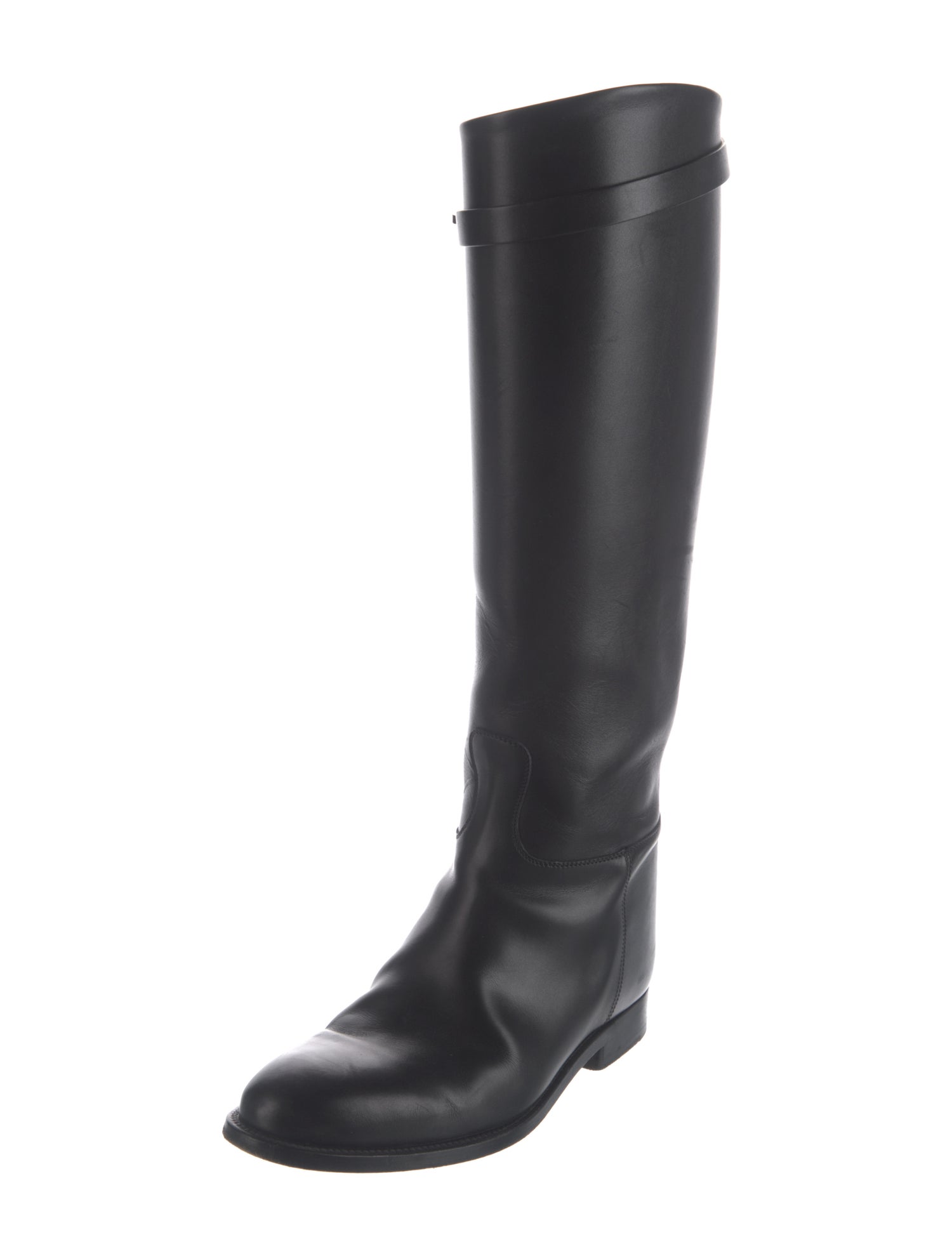 Hermès Jumping Leather Riding Boots