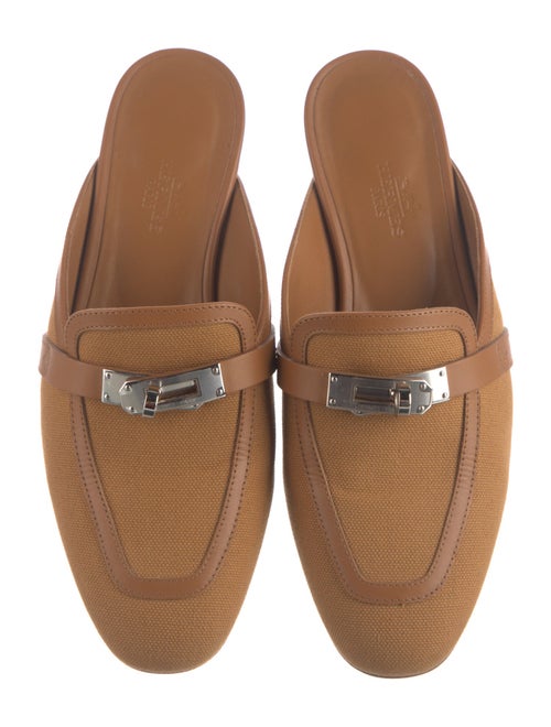 Hermès Oz Canvas Mules