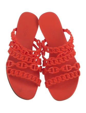 Hermès Rivage Chaîne d'Ancre Insignia Slides