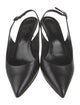 Hermès Hapi Leather Slingback Pumps