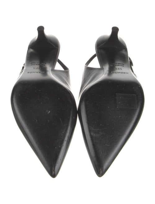 Hermès Hapi Leather Slingback Pumps