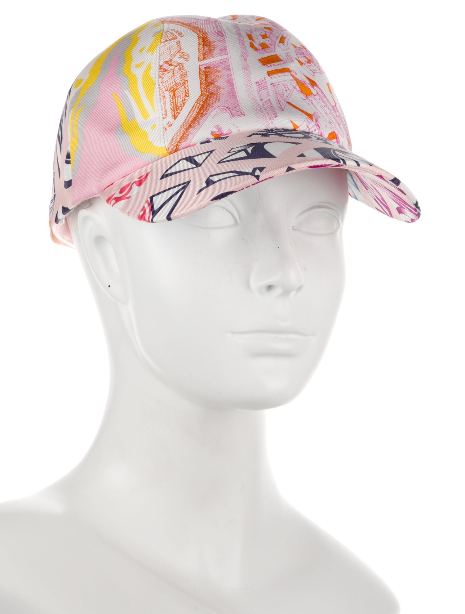 Hermès Silk Davis Patchwork Cap