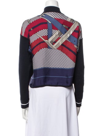 Hermès Silk Striped Jacket