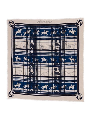 Hermès Scarves and Shawls Séquences Cashmere Scarf 140cm