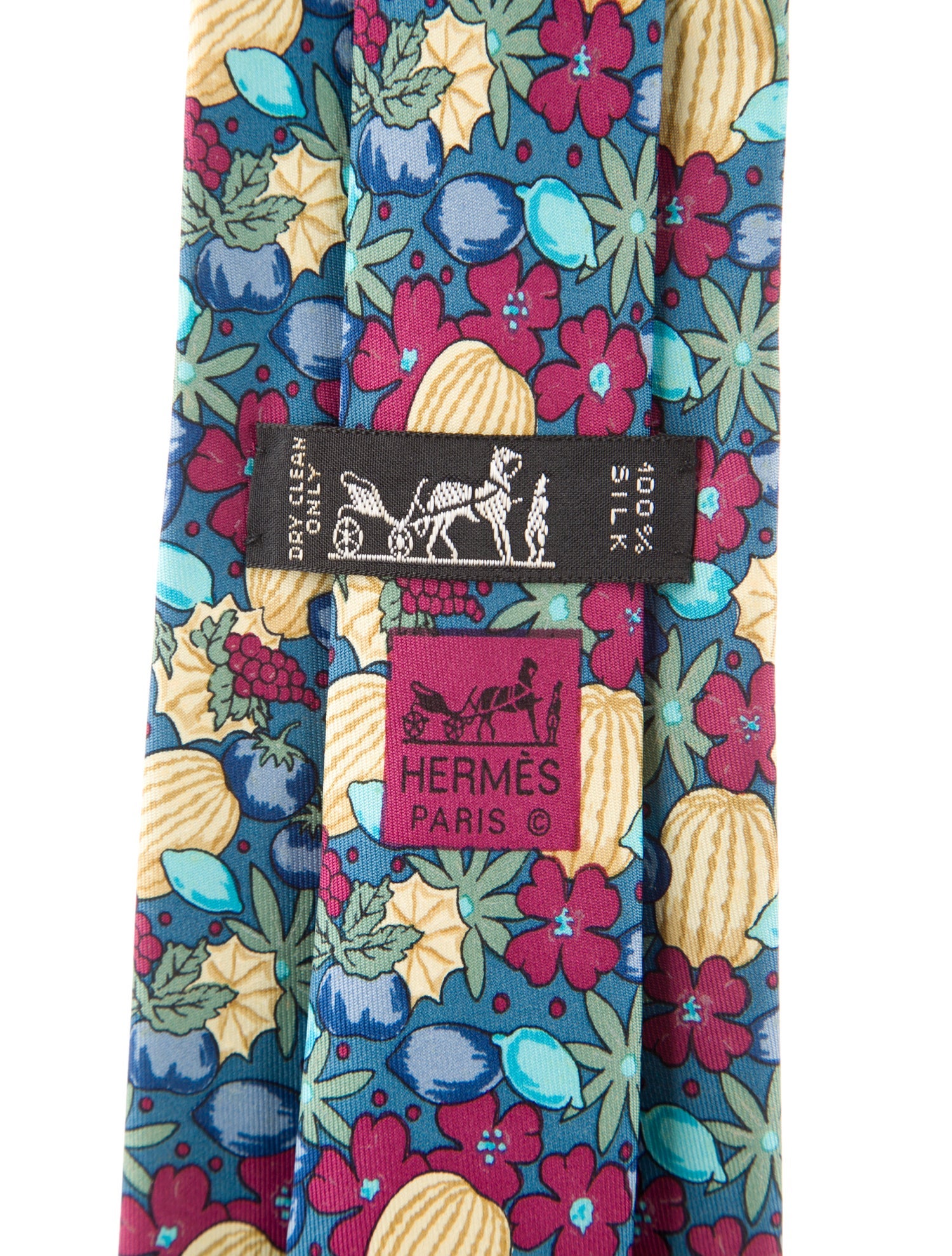 Hermès Silk Patterned Tie