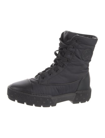 Hermès Fresh Nylon Combat Boots