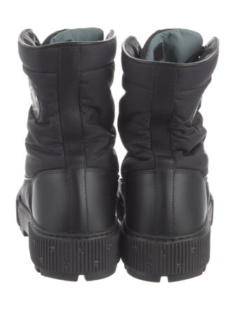 Hermès Fresh Nylon Combat Boots
