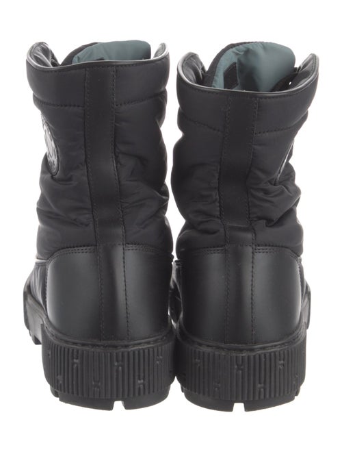 Hermès Fresh Nylon Combat Boots