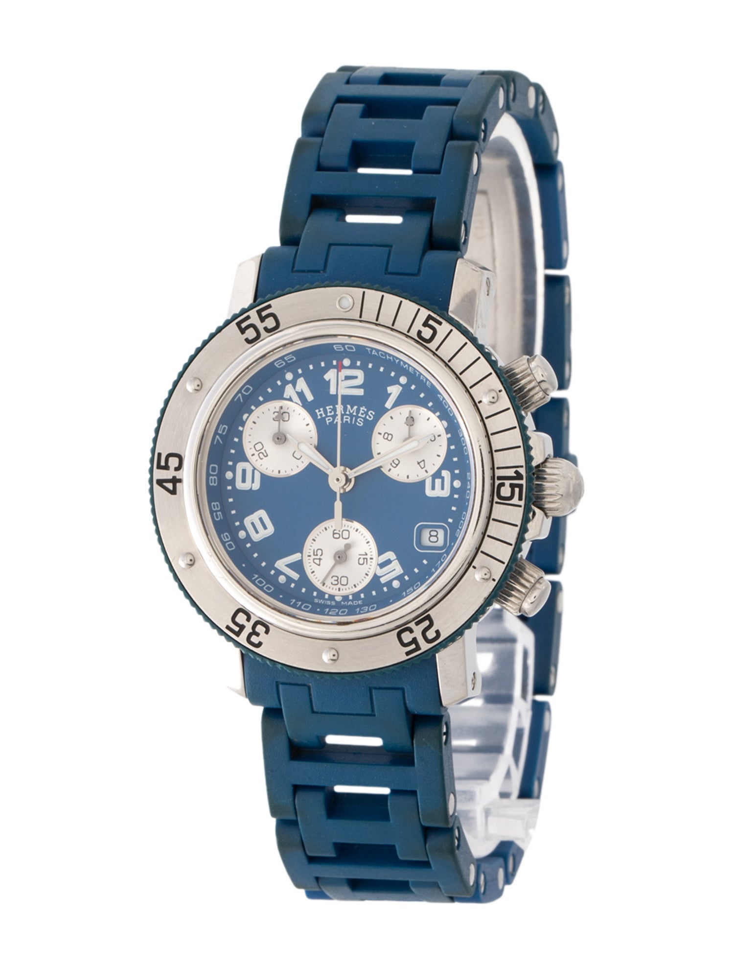 Hermès Clipper Diver Chronograph Watch