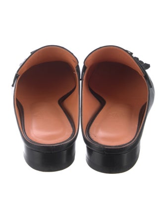 Hermès Rivoli Leather Mules
