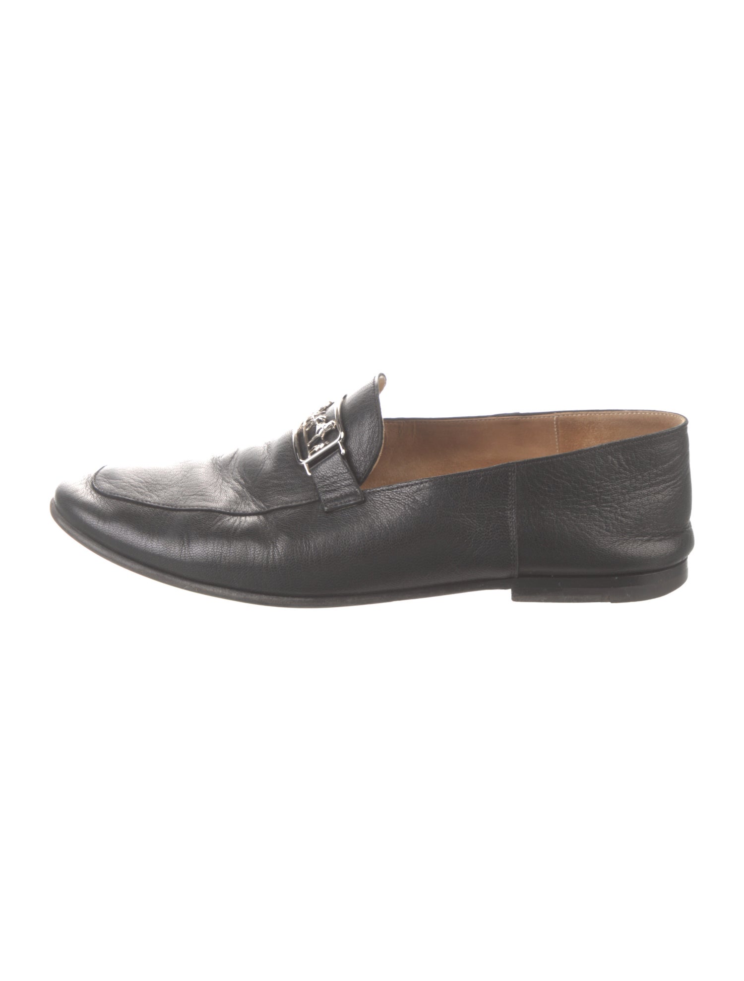 Simone Rocha Leather Boat Shoes - Black Loafers, Shoes