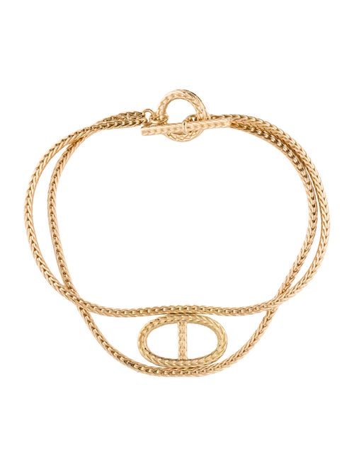 Hermès 18K Chaine de d'Ancre Danae Bracelet, Small Model