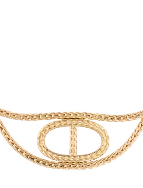 Hermès 18K Chaine de d'Ancre Danae Bracelet, Small Model