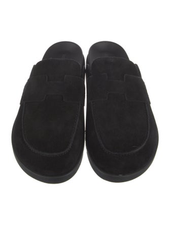 Hermès Go Suede Slides
