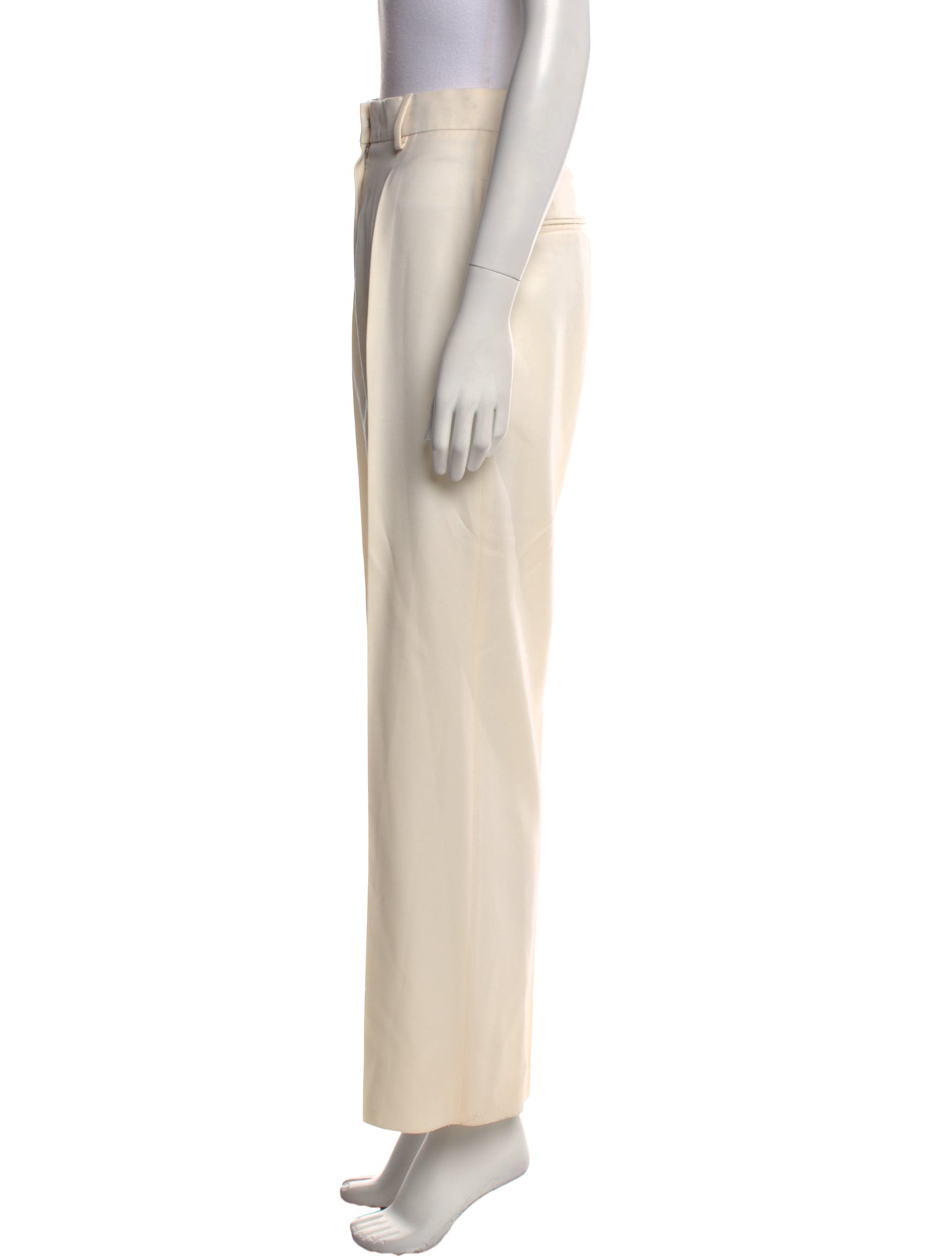 Hermès Virgin Wool Wide Leg Pants