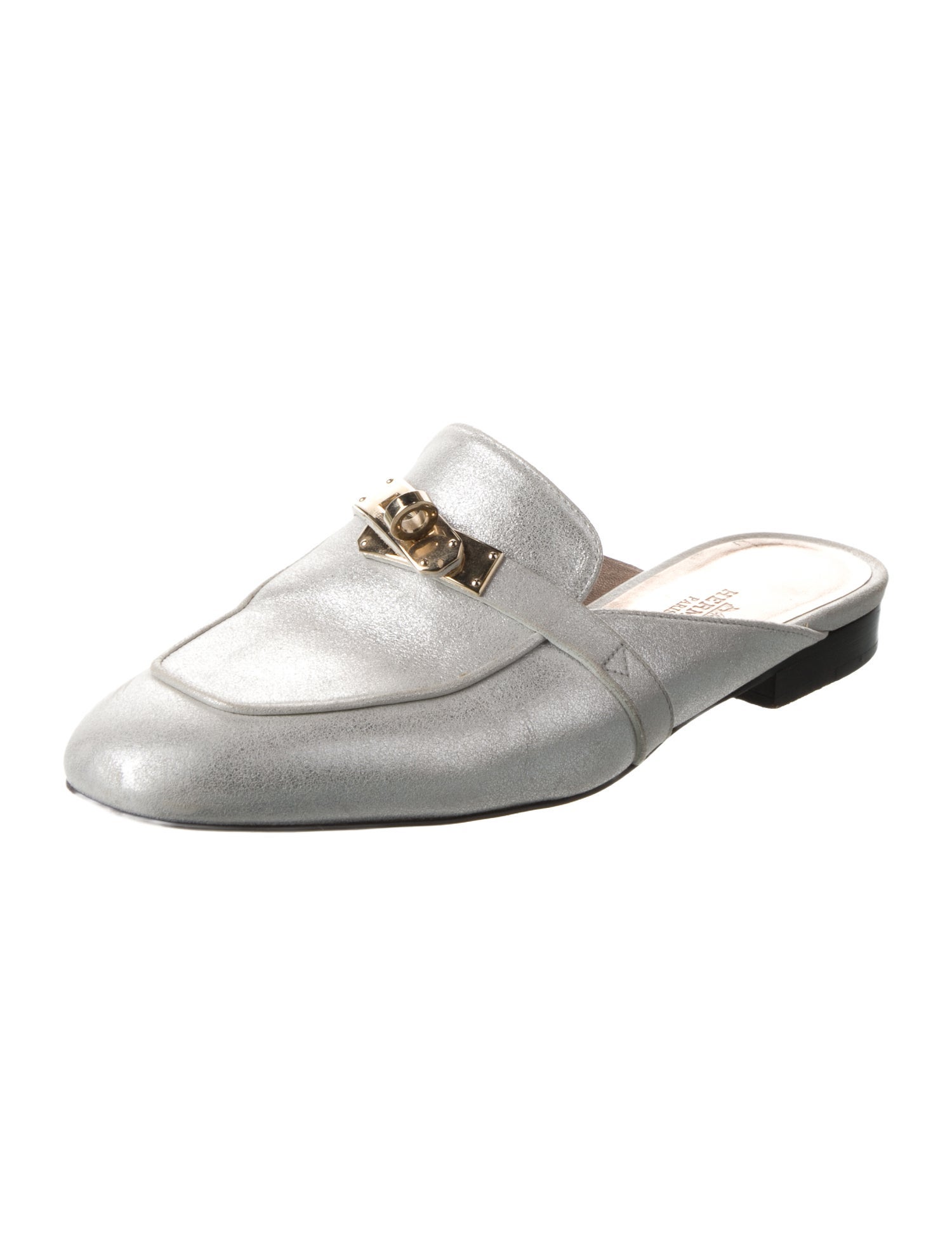 Hermès Oz Leather Mules