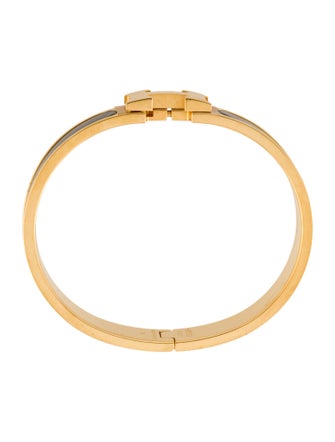 Hermès Clic H Bangle Bracelet