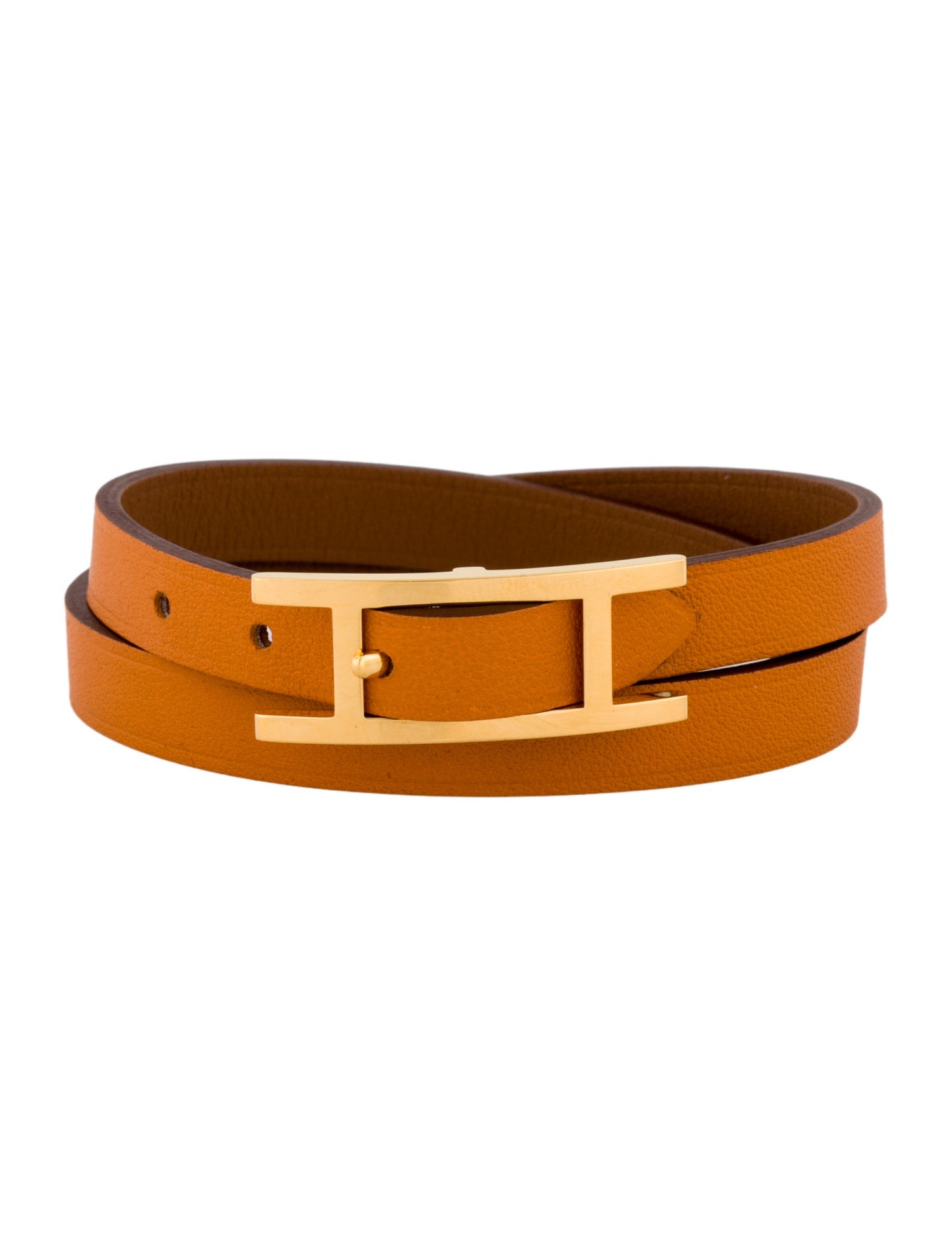 Hermès Behapi Double Tour Wrap Bracelet