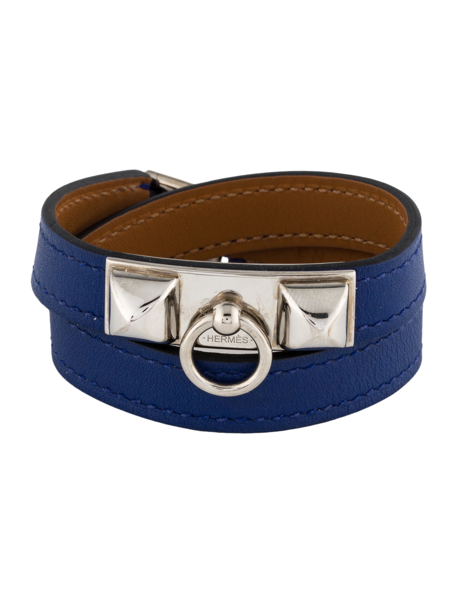 Hermès Rivale Double Tour Wrap Bracelet