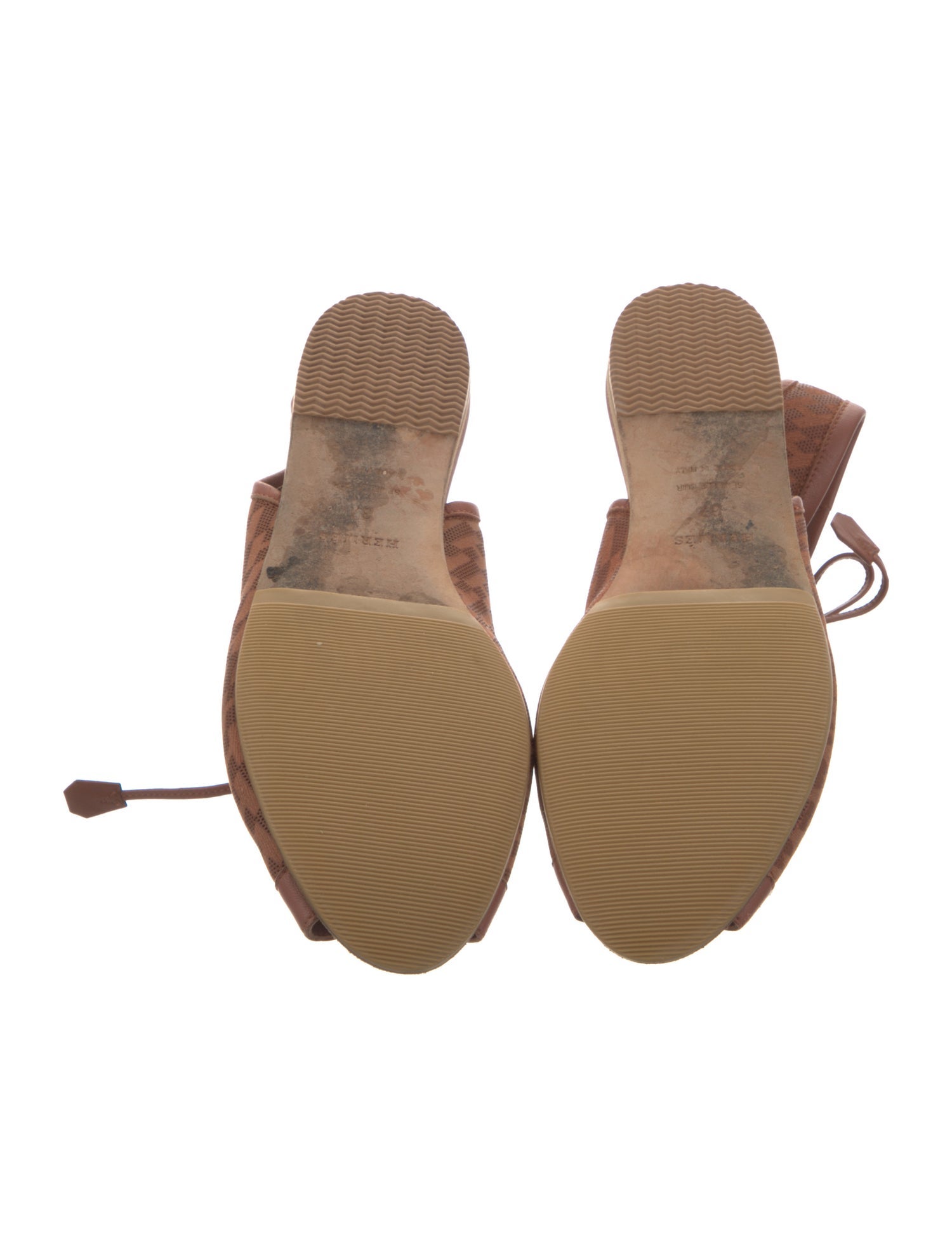 Hermès Leather Gladiator Sandals