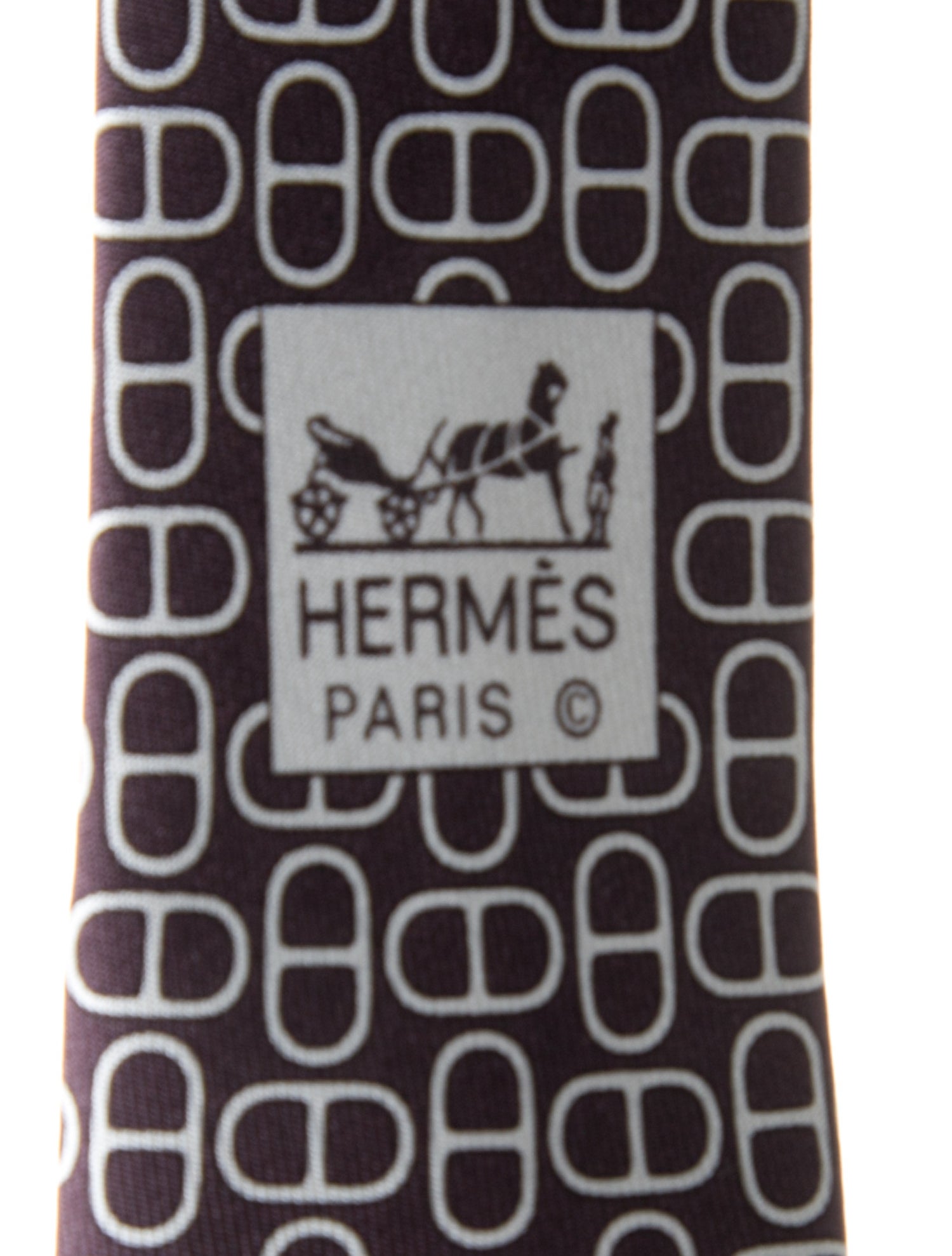 Hermès Silk pattern tie