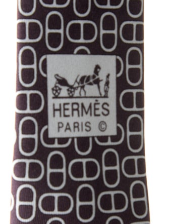 Hermès Silk pattern tie