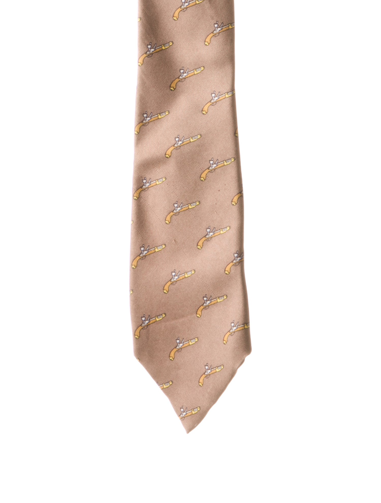 Hermès Silk pattern tie