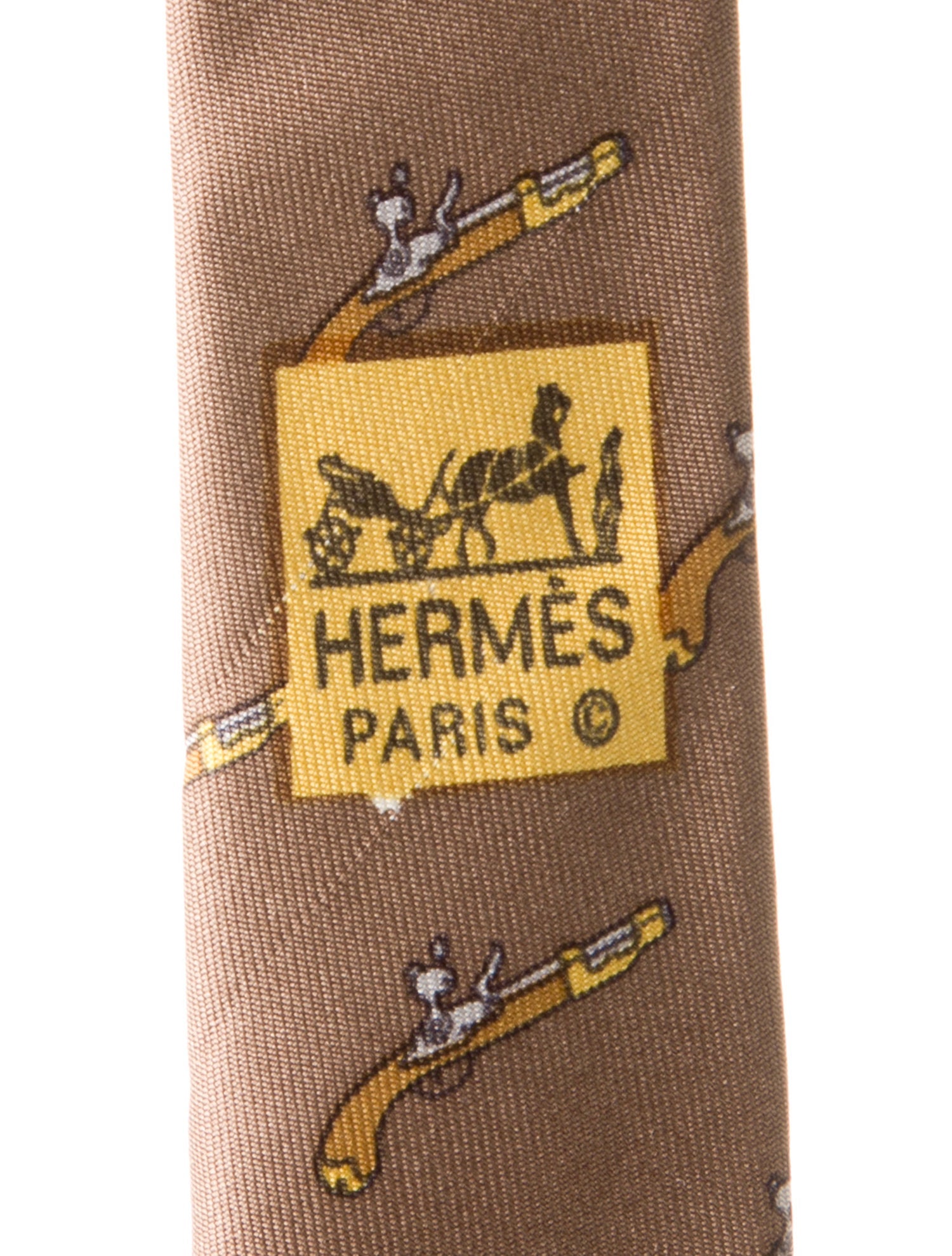 Hermès Silk pattern tie