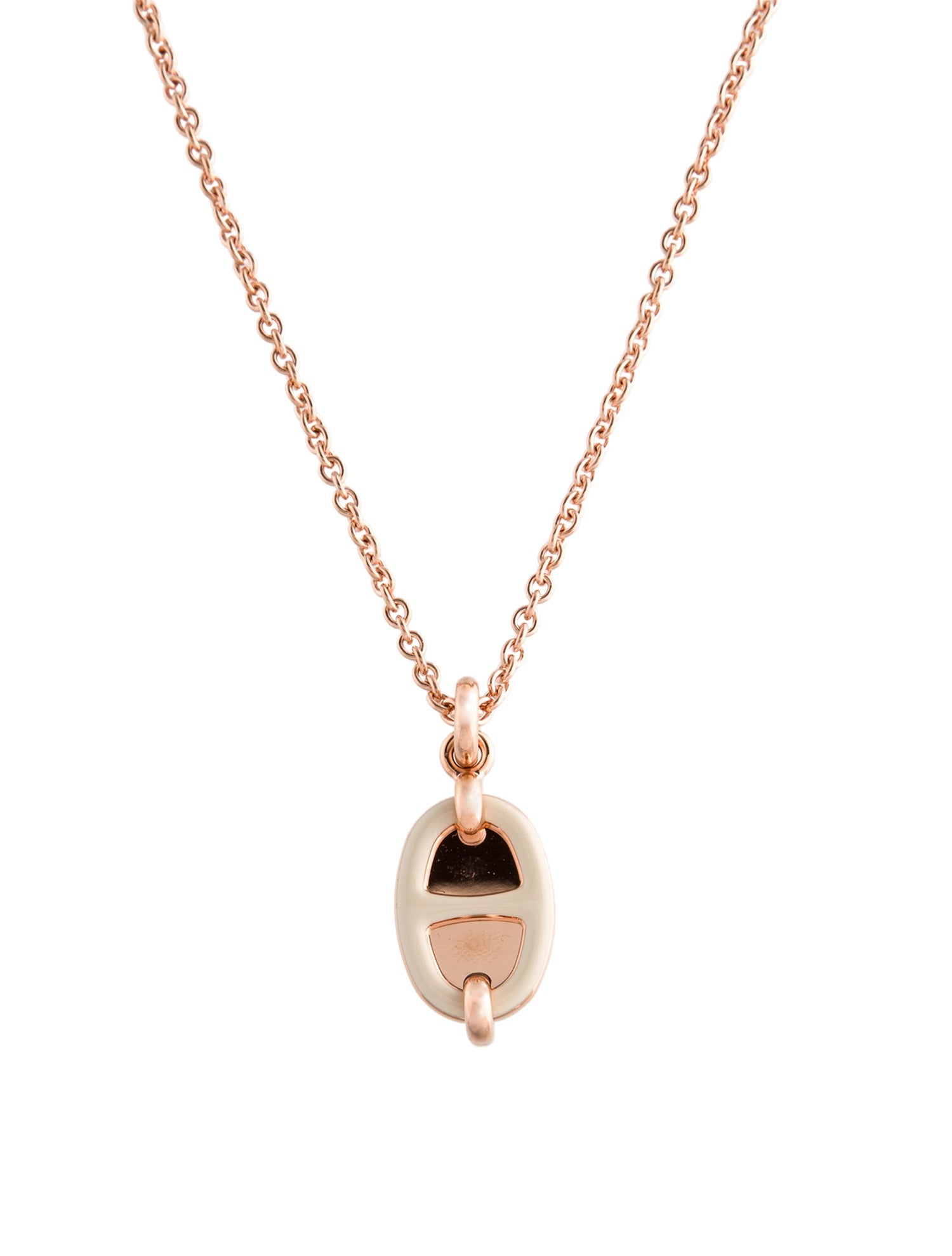 Hermès Mini Maillon Pendant Necklace