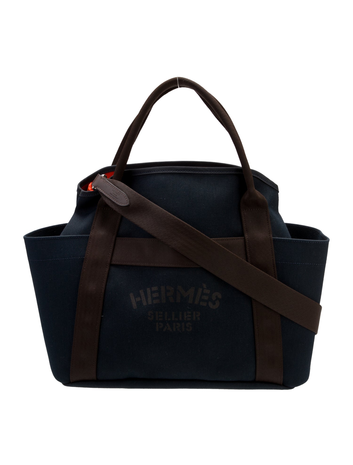 Hermès Toile Sac De Pansage Grooming Bag