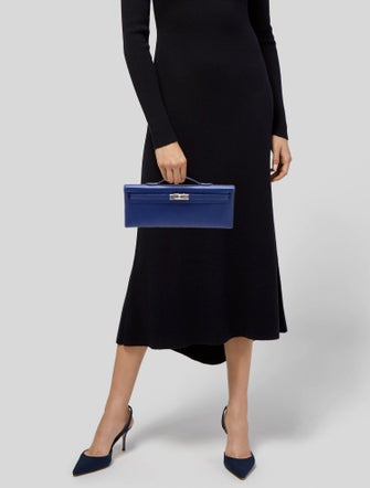 Hermès Epsom Kelly Cut Clutch