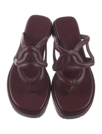 Hermès Gipsy Chaîne d'Ancre Insignia Slides