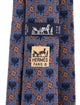 Hermès Silk Pattern Tie