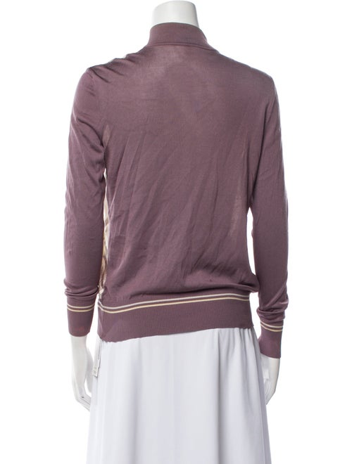 Hermès Silk Striped Bomber Jacket