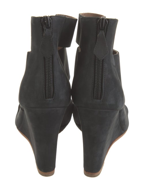 Hermès Suede Cutout Accent Boots