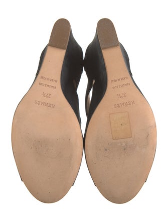 Hermès Suede Cutout Accent Boots