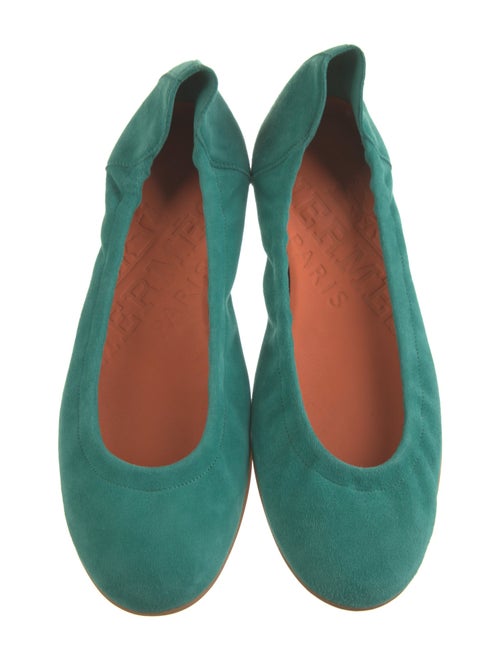 Hermès Carina Suede Ballet Flats