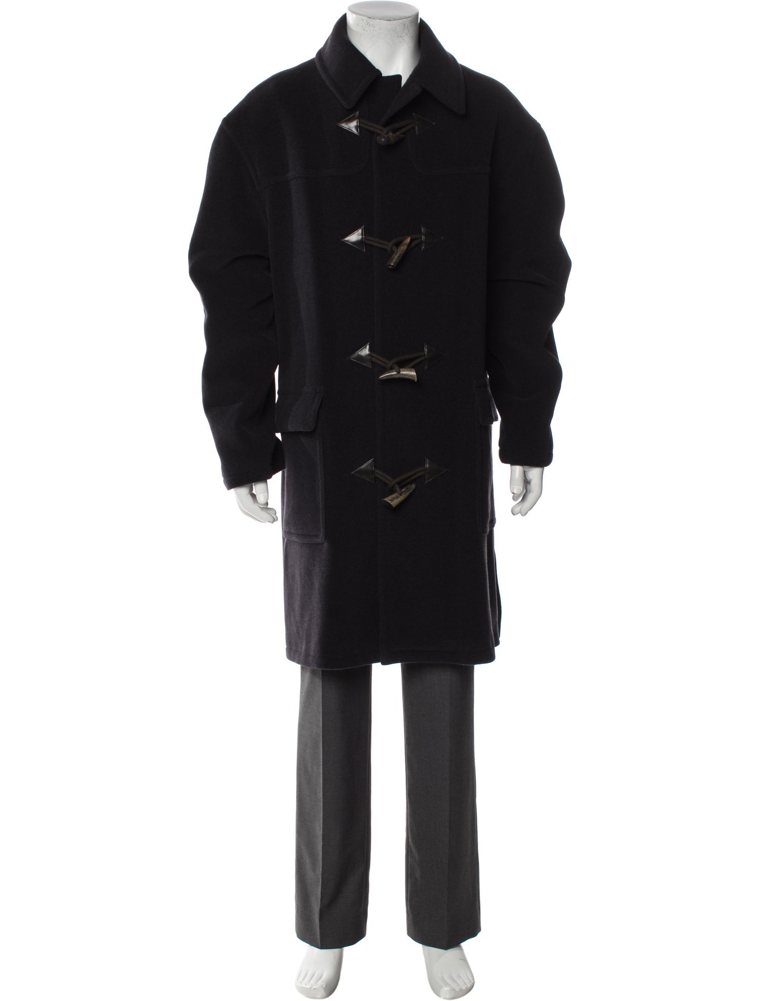 Hermès Wool Overcoat