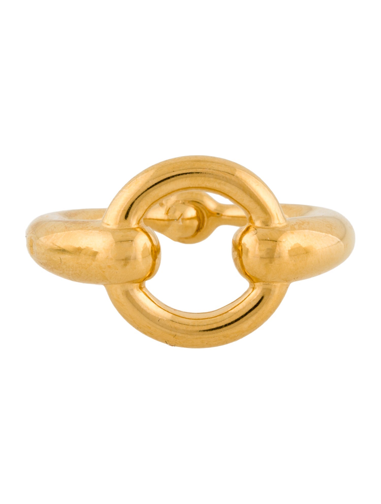 Hermès Horsebit Knot Scarf Ring