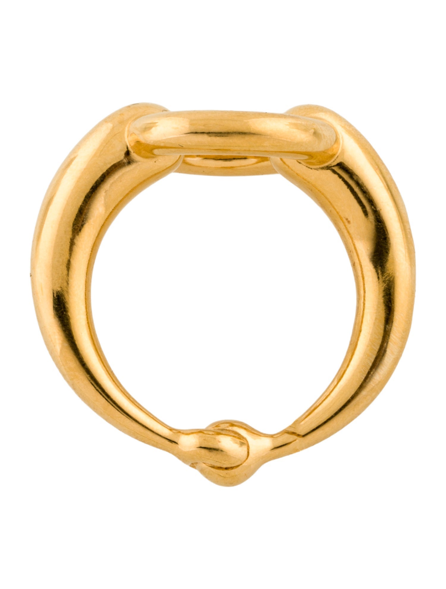 Hermès Horsebit Knot Scarf Ring