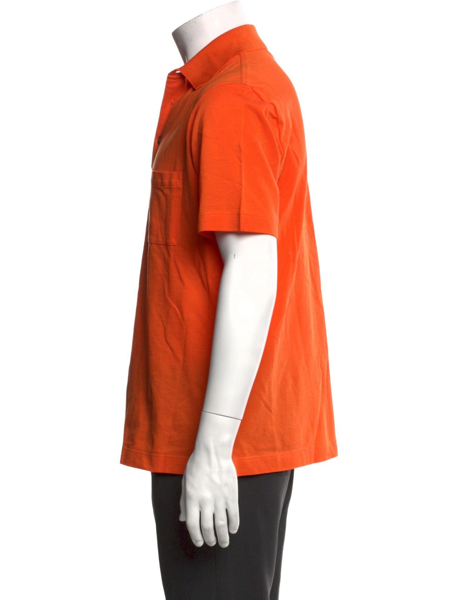 Hermès Crew Neck Short Sleeve Polo Shirt