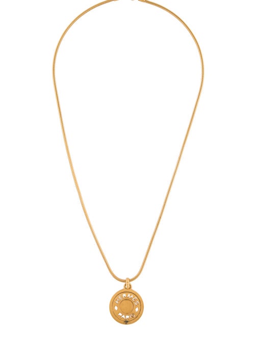Hermès Bijouterie Fantasie Pendant Necklace