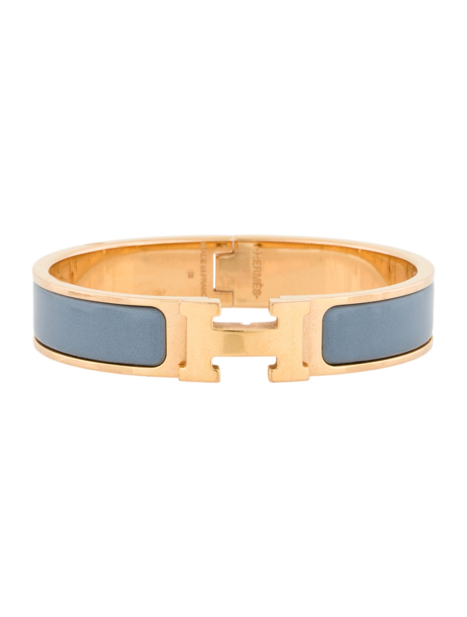 Hermès Enamel Clic H Bracelet