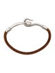 Hermès Leather Jumbo Hook Bracelet