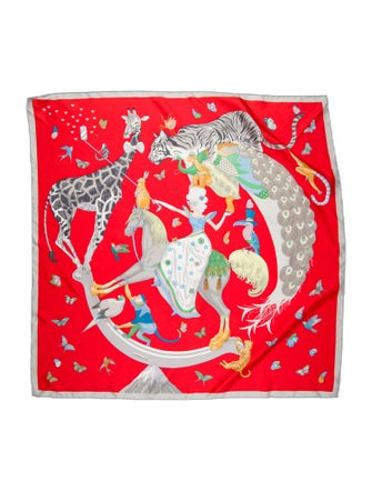 Hermès Story Silk Scarf